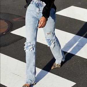 NWT Free People “My Own Lane Jeans”